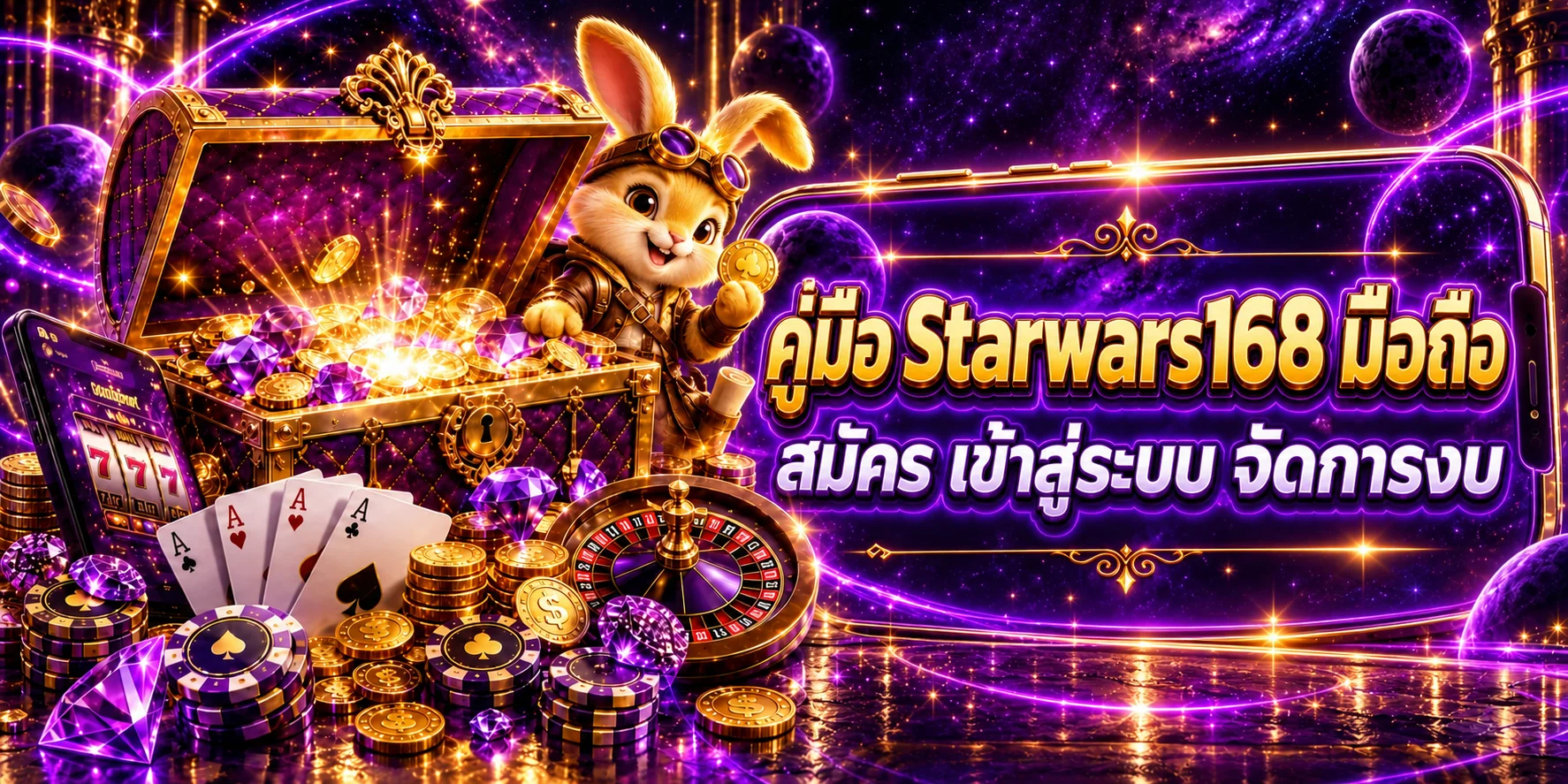 Starwars168 มือถือ | สมัคร เข้าสู่ระบบ จัดการงบ